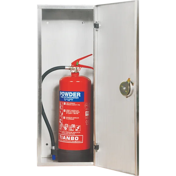 Custom Specifications Fire Extinguisher Cabinet Steel Fire Extinguisher Box Fire Fighting Material Cabinet