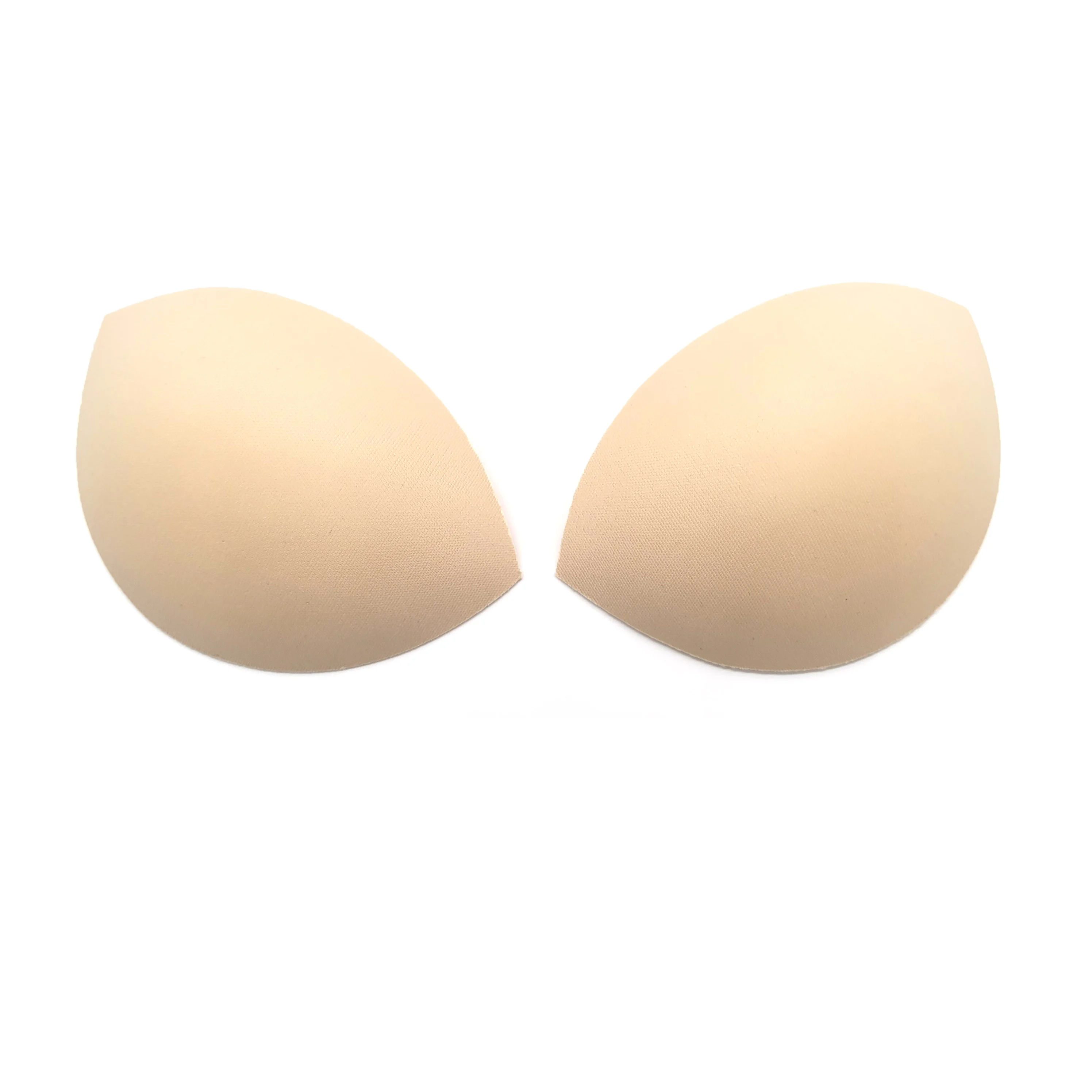 Hot Selling Womens padding thick bra pad for lingerie, bra foam cup wholesale, 14mm push up foam bra pad
