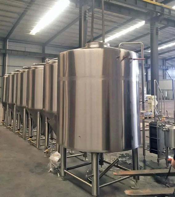 500L Stainless Steel 304 Glycol Water Tank Glycol cooling system for Beer Fermentation with chiller