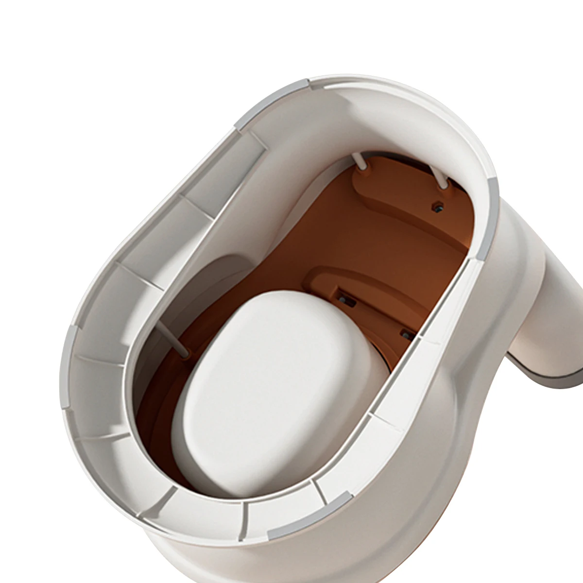 Simulation Baby Potty with Tissue Storage Box Realistic Potty Training Toilet Chair Looks and Feels Like an Adult Toilet Potty