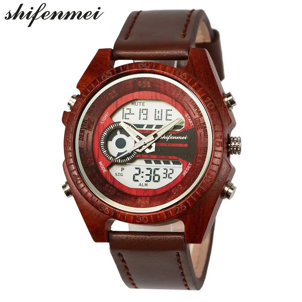 Мужские деревянные часы и умные Fastrack на заказ