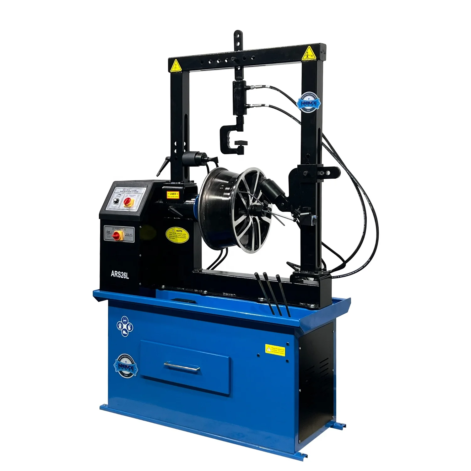 Smart automatic wheel repair rim straighten machine straightening bent wheels ARS26L