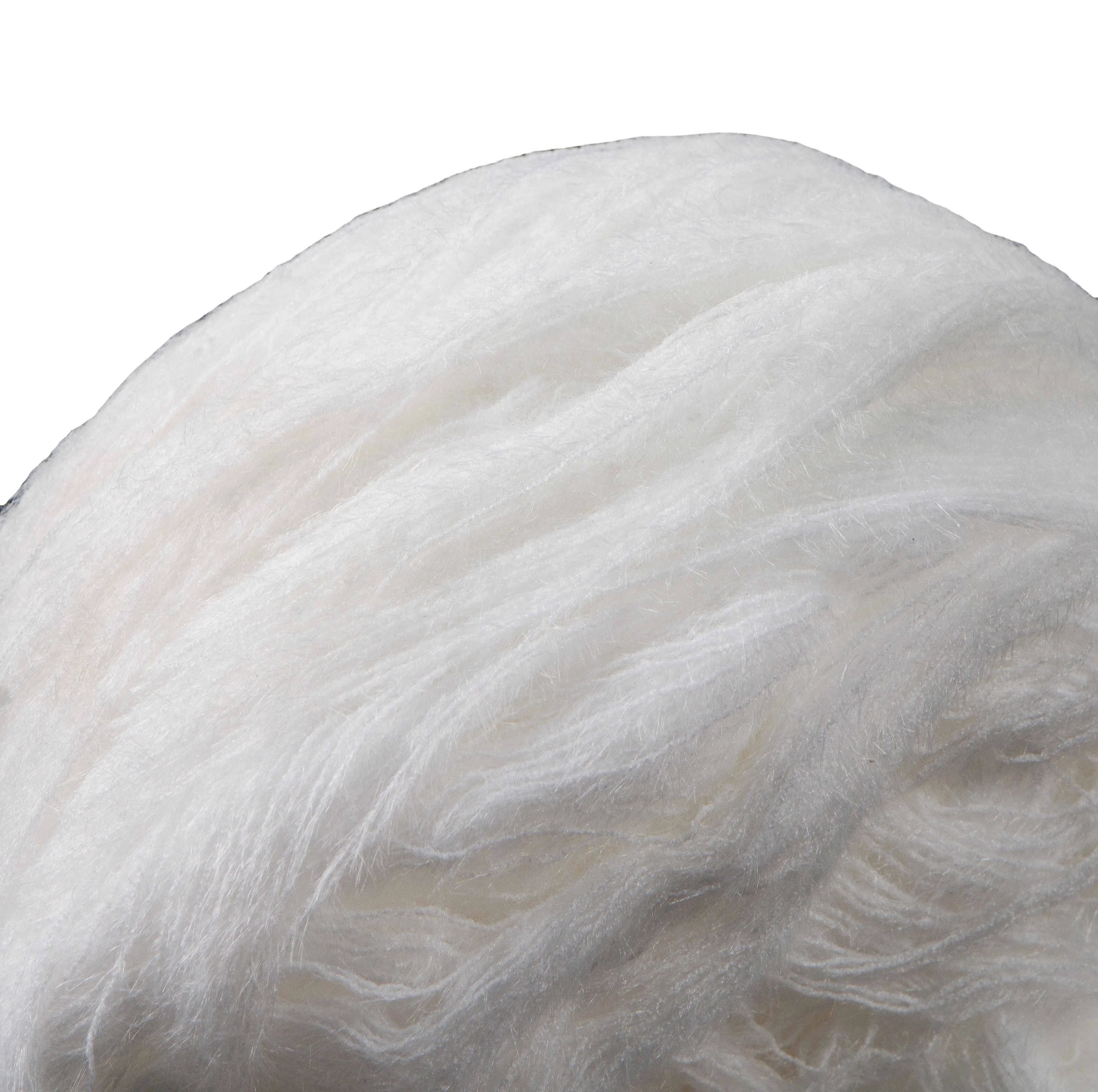 100%  nylon Imitation feather hair yarn