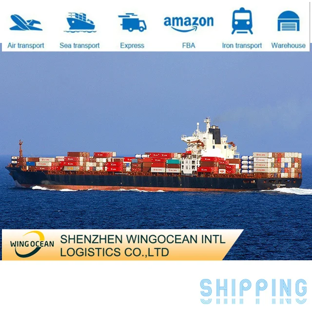 2024 Cheapest logistics agent shipping amazon FBA Door to Door logistics service LCL shipping agent from china to UK/Britain