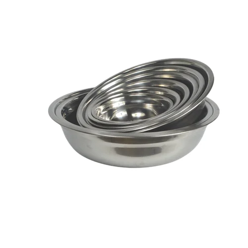 Wholesale price various size soup rice fruit basinb stainless steel bowls for African Market