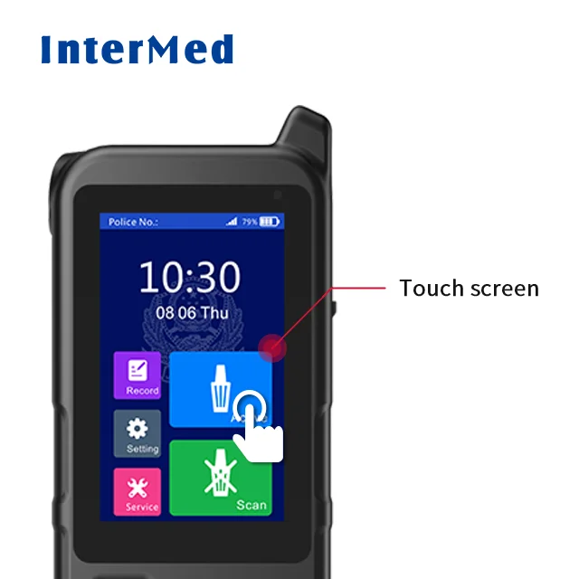 OEM ODM Driver Safety Blowing Alcohol Detector Professional Car Digital Alcohol Tester Built-in Printer with Infrared Camera