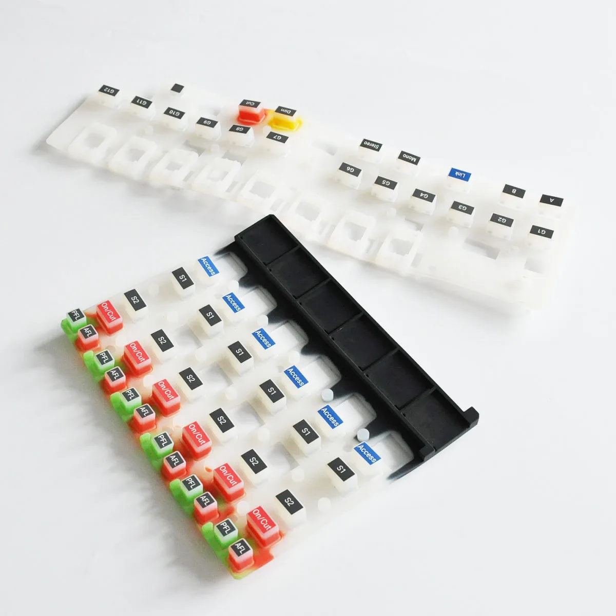 ODM Silicone Rubber Silicone Dipping Industrial Keypad Round Shape Membrane Switch Rubber Silicone Button