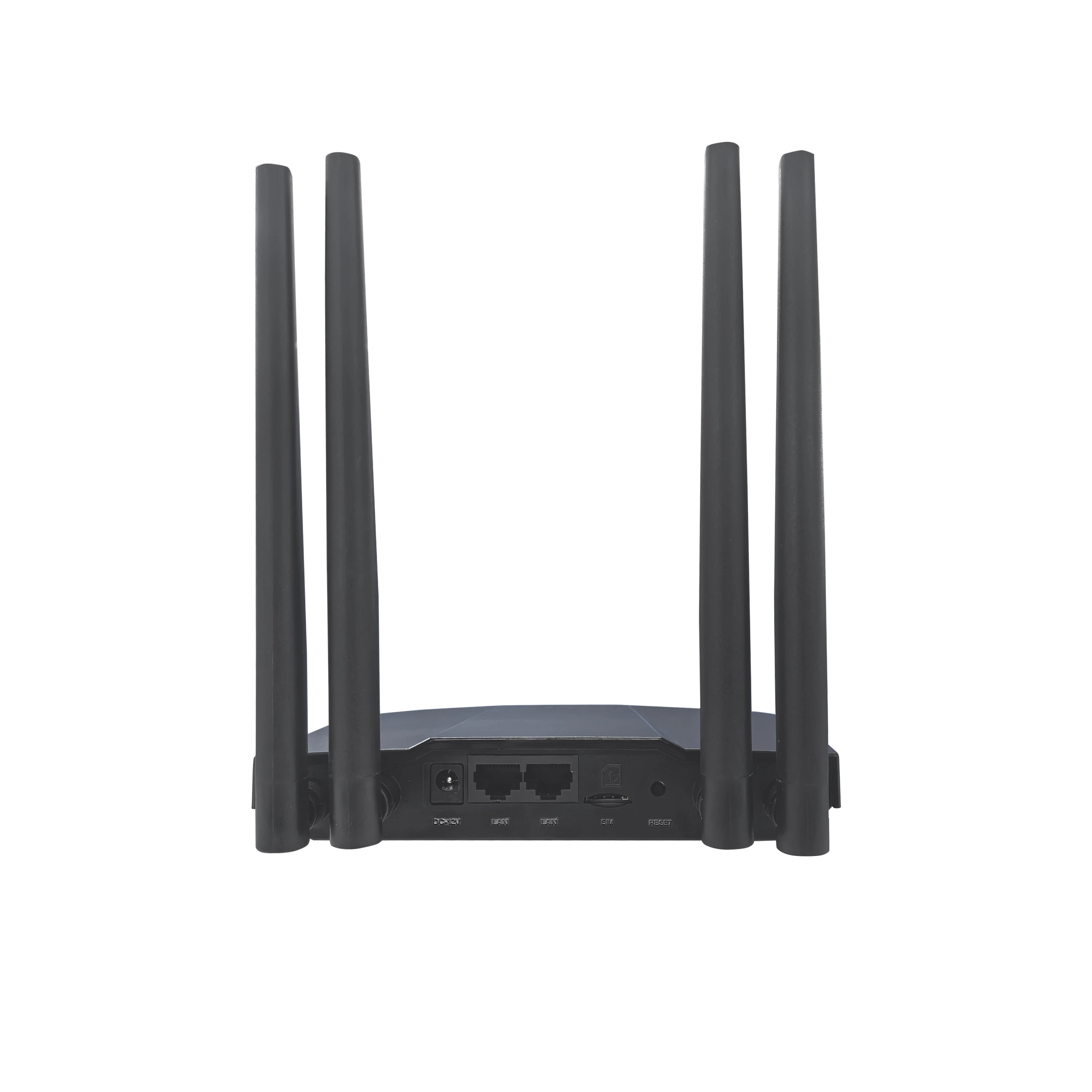 OEM/ODM 4G WiFi Router 2 LAN SIM Router With 4 External 5DBI Antenna Support Customization