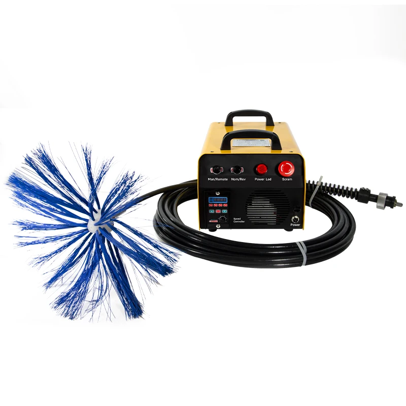 New Design Sweep Duct Cleaning Dryer Vent Cleaning machine Chimney Cleaning Drill Brush Kit