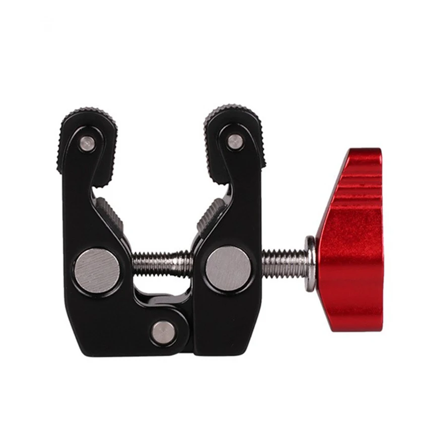 VGEET New Multifunctional Fixable Super Crab Claw Metal Clamp For Camera Accessory