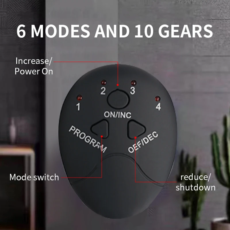 EMS Foot Massager Foldable Pulse Electric Vibration Portable Foot Massage Pad