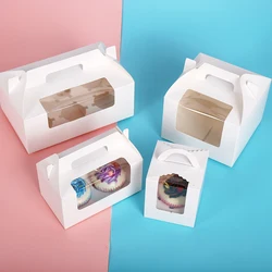 Low MOQ Mini Wedding Cake Box with Window Packaging Box/packaging Bag/kraft Box Paper Box Paperboard 1000pcs Folders ISO9001