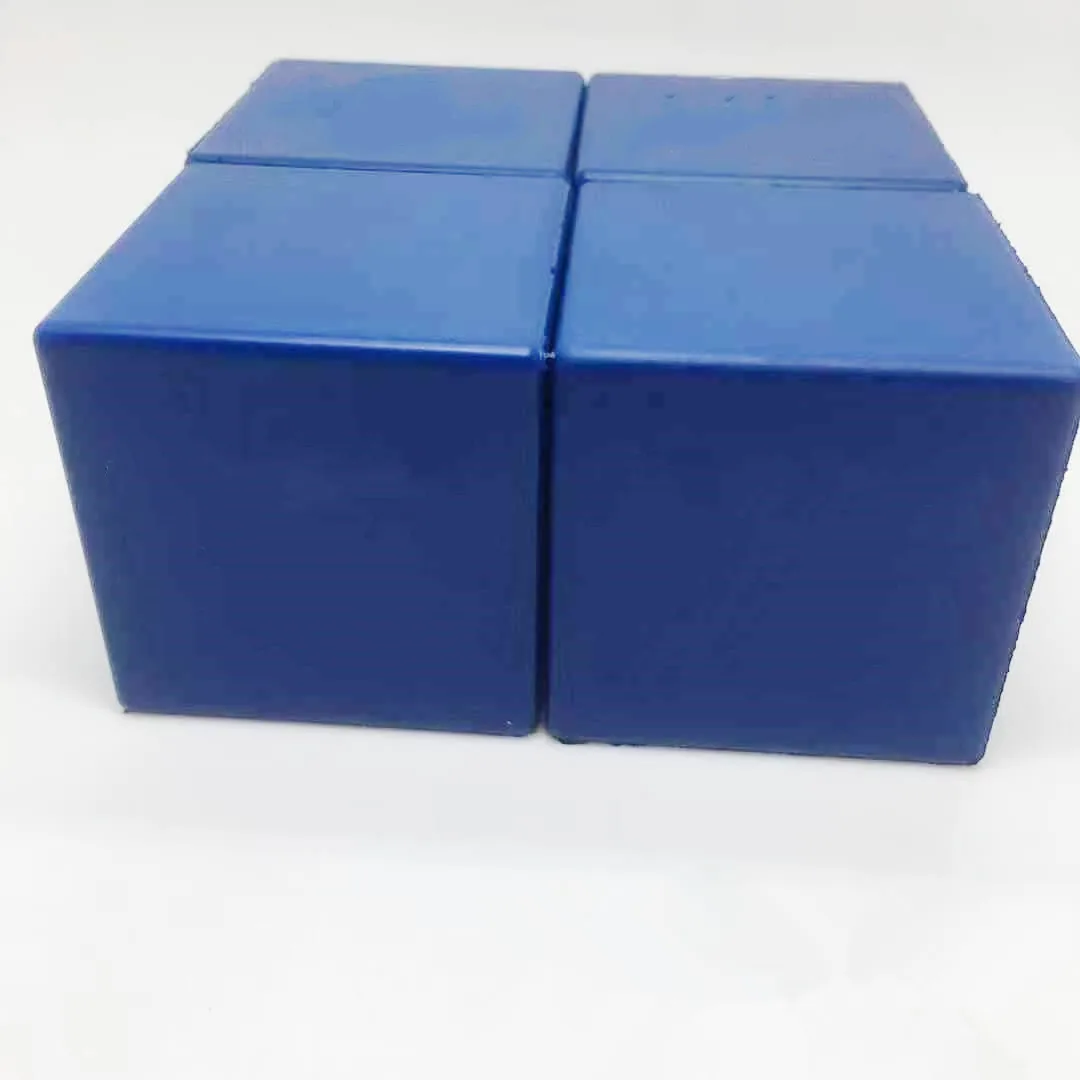 Promotional Personalized LOGO PU Foam Stress Relief Cube Ball Anti Stress Cube