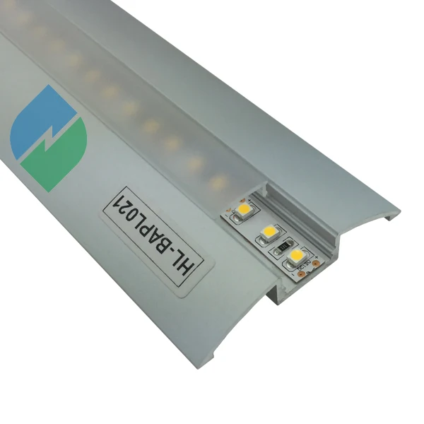 Flat Aluminum led profile for cabinet light
