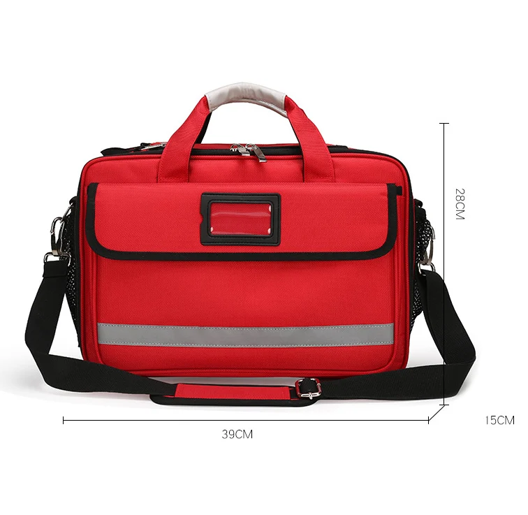 Travel Medical Supplies Cosmetic First Aid Organizer Insulated Medicine Bag Convenient Safety Kit Suit for Family