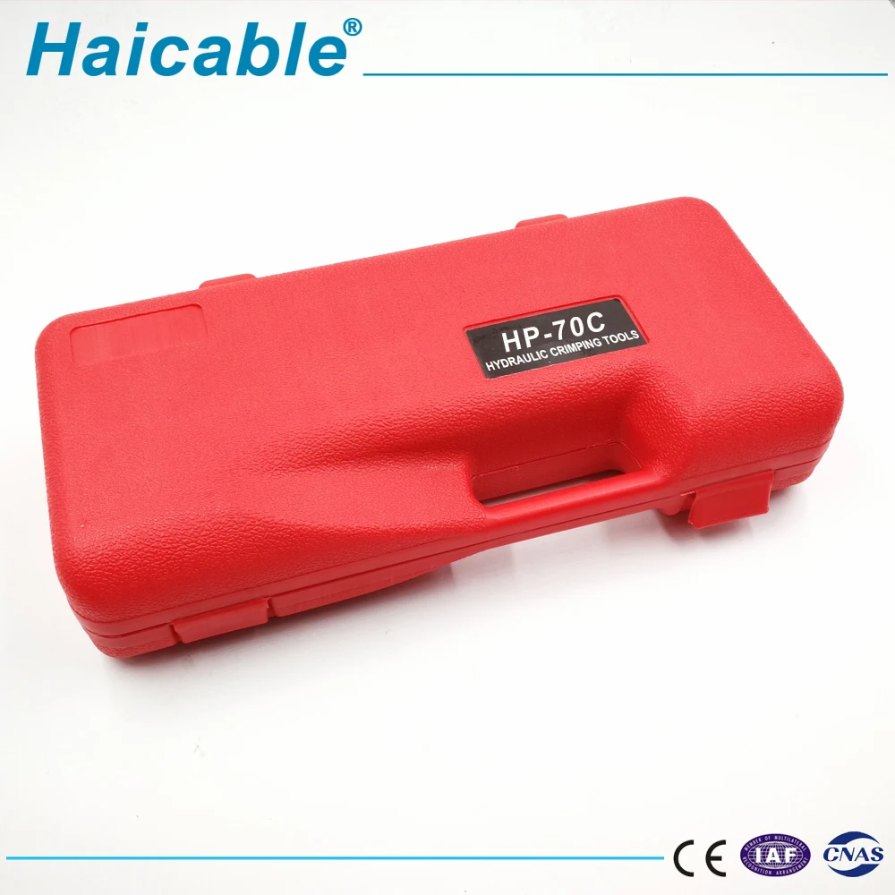 Гидравлический фитинг для проволочной веревки, простота в эксплуатации, гидравлический ручной обжимной инструмент для обжима алюминия и меди
