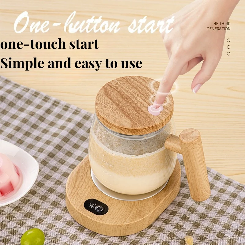Modern Auto Stirring Electric Portable Mug Female Magnetic Brewing Model Lazy Spinning Shaking Charging Capabilities Drink Cup