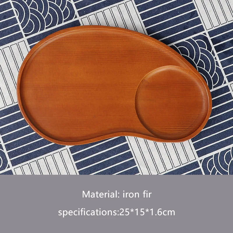 Sustainable Small Cookie Bread Tray Wooden Chip And Dip Serving Platter