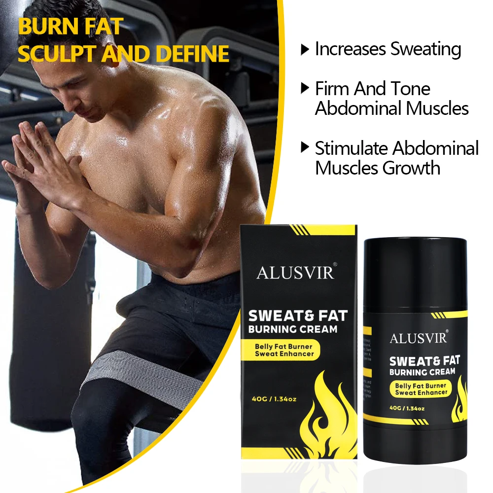 Private Label Natural Organic Cellulite Removal Hot Fat Burning Sweat Gel Weight Loss Slimming Cream Stick