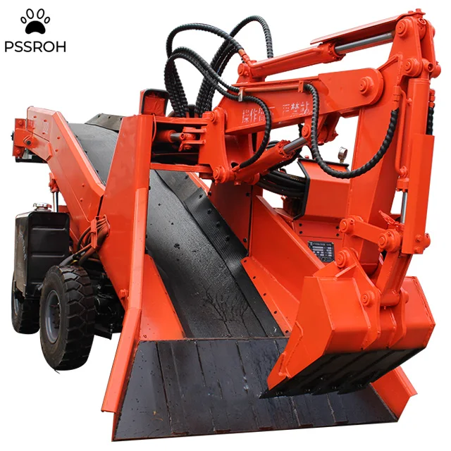 Peru market tunnel mucking loader/hydraulic hard rock mucking machine/mine mucking loader underground