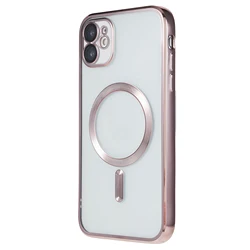 Magnetic Phone Case Compatible with PC Lens Protector Phone TPU Cover For iPhone 12 Pro