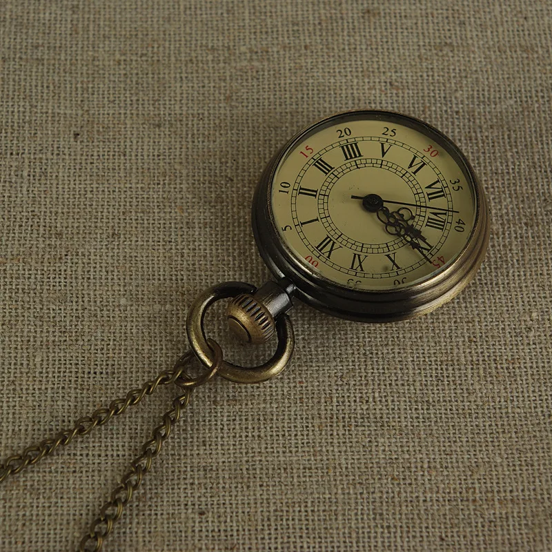 Мужские карманные часы с ожерельем