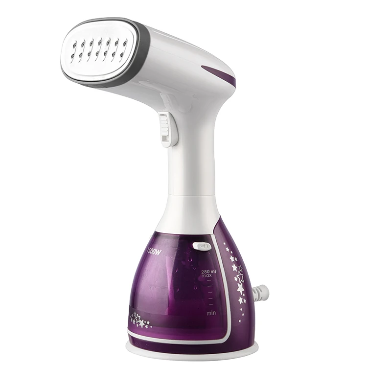 Powerful Anti-drip/auto-shut off electric mini travel portable clothes 1500W pressing steam steamer garment iron