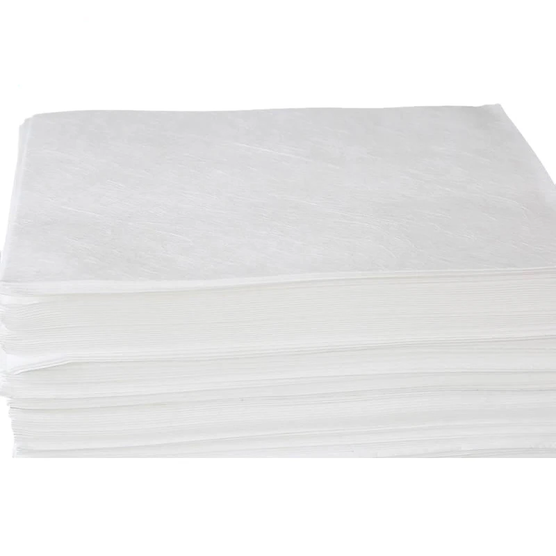 JM Factory Sells Well Breathable Comfortable 200-400Gsm 100% pp oil absorbent mat white oil pad spill mat