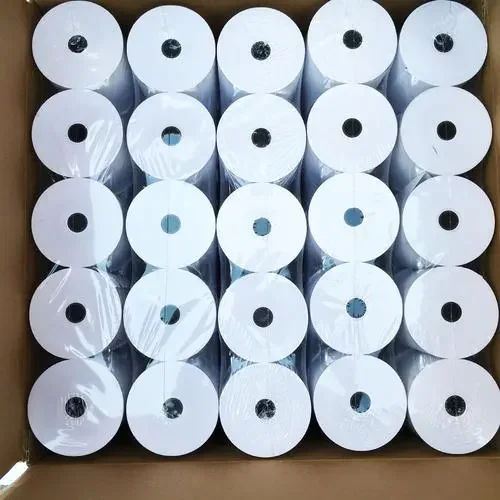 Wholesale 80x80mm Cash Register Paper 80x80 Thermal Paper Rolls Manufacture Customized 3 1/8 X 230 Thermal Paper Receipt Rolls
