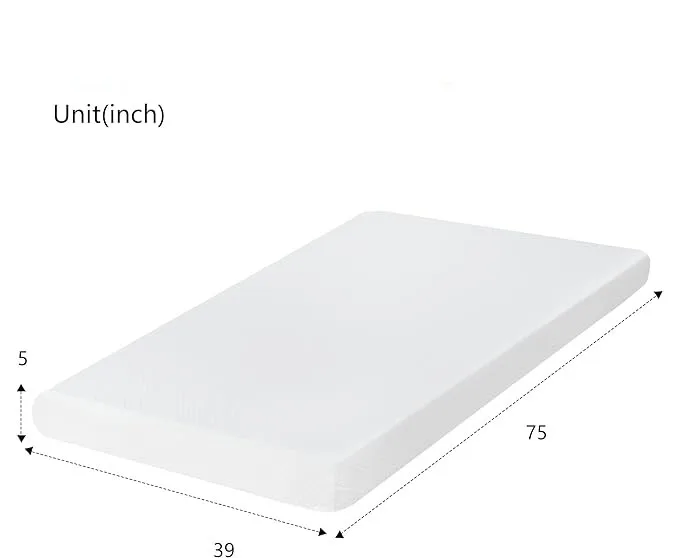 5 Inch Gel Memory Foam Mattress Medium-Firm Mattress for Pressure Relief
