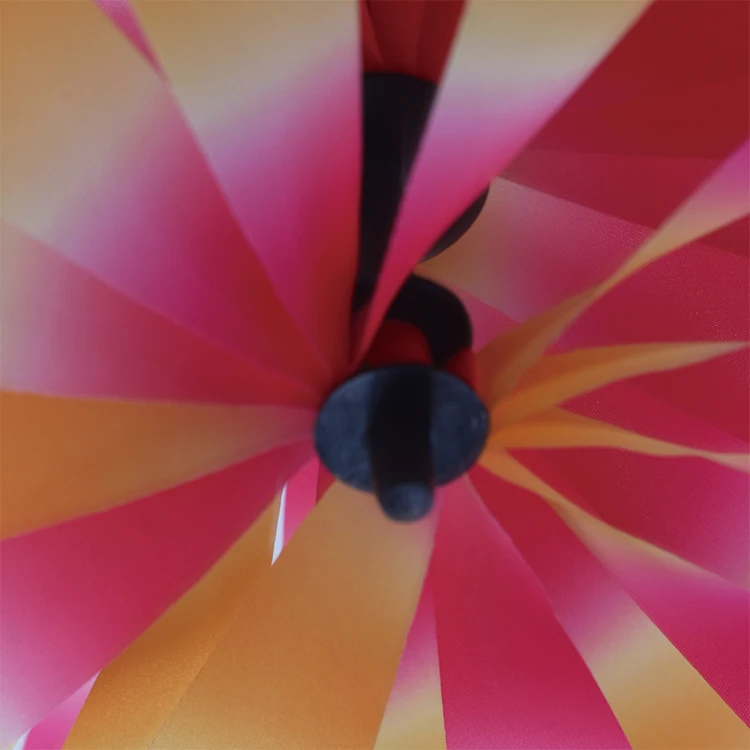 Тартальный детское мини ручной радуга ветряная мельница вертушка три раза Ветер Spinner ветряная мельница