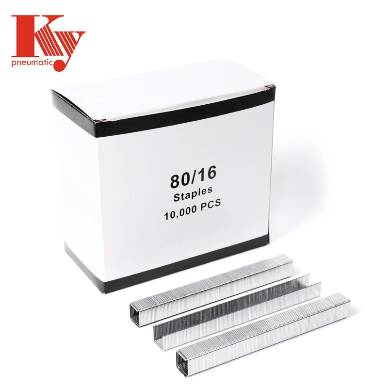 80 Series Staple Pin 8016 Pneumatic Grapas Air Gun Nail For Furniture Leather