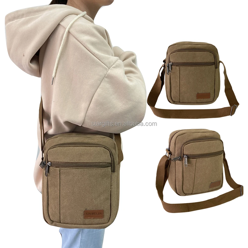 #1 Best Reviewed In USA China Alibaba Online Shopping Supplier Maker Shoulder Sling Cross body Bag for Man