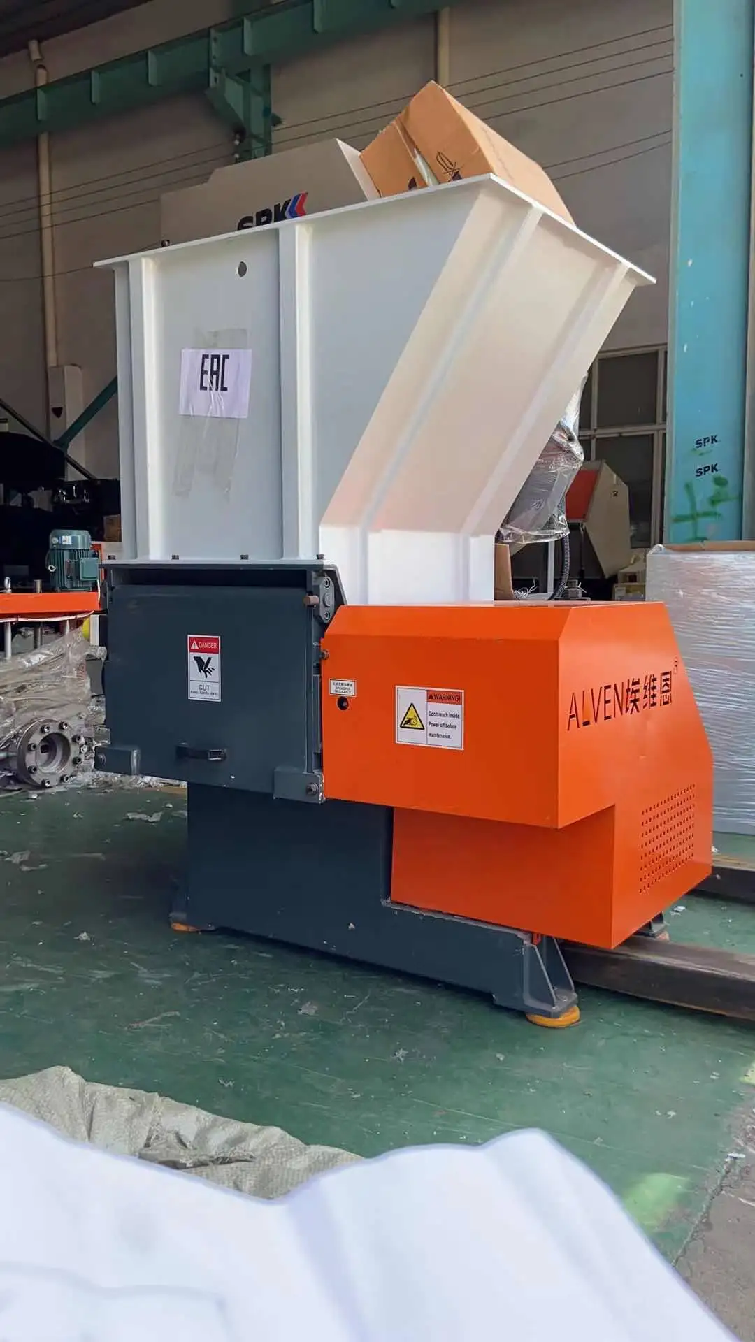 Customized Waste Aluminum Can Scrap Recycling/Recycled Cable Single Shredder Machine