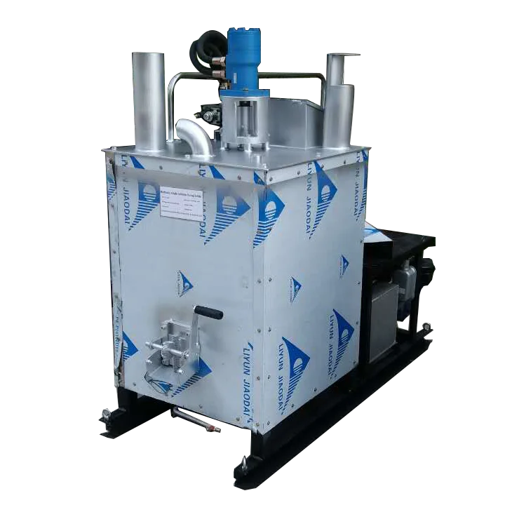 Одноцилиндровый гидравлический термопластичный чайник и подогреватель дорожной краски