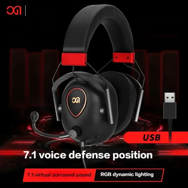 Hottest speaker Gaming Call Headphones Noise-cancelling waterproof lightweight wired headphones mic esports headphones