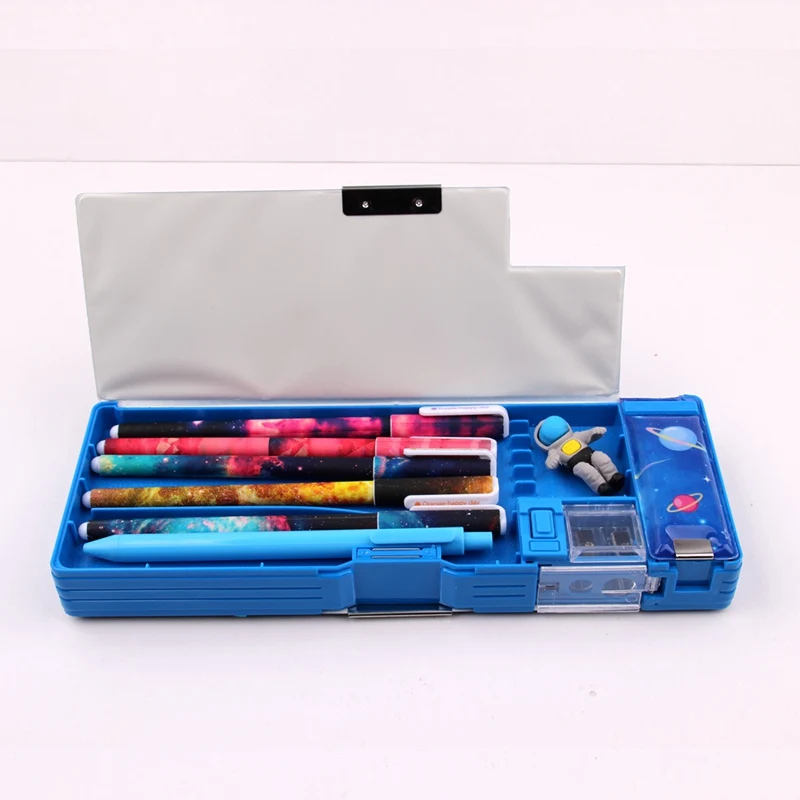 Interwell Factory Direct Stationery personalized multi function pencil case for boys