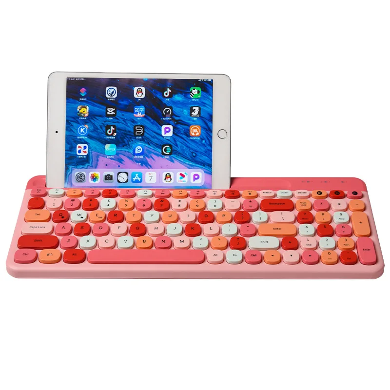 888 color 2.4g wireless keyboard for desktop laptop office Imac Android Windows