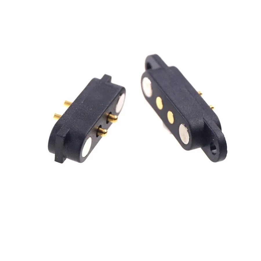High Quality Rated Current 1.5A 2 Pin Magnetic Connector Mating Usb Cable 2.8mm Pitch Gold Plating 2 Pin Magnetic Connector