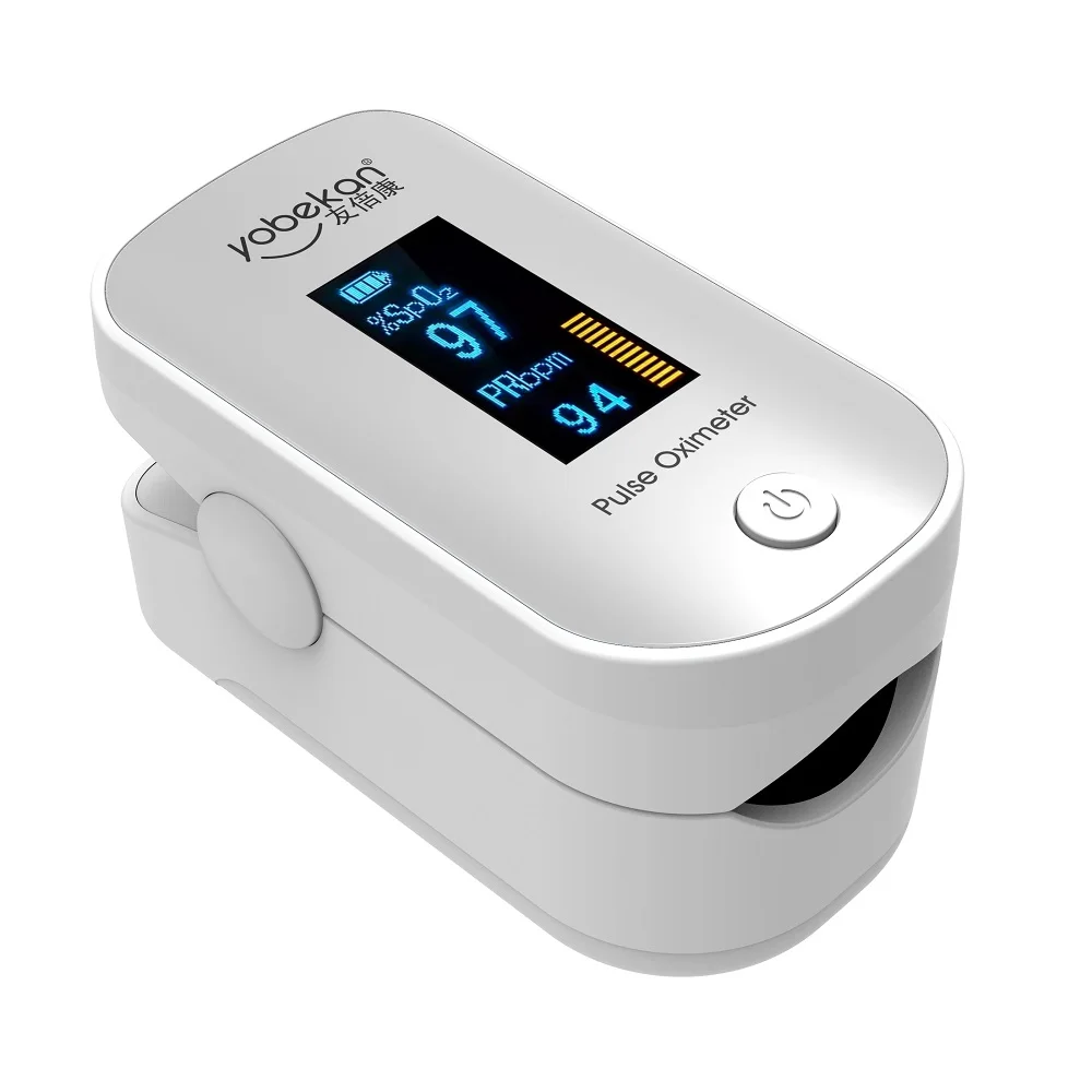 Yobekan Handheld Custom Oximeter Blood Oxygen Finger Monitor Oxi Meter Digital Oximetro Fingertip Pulse Oximeter