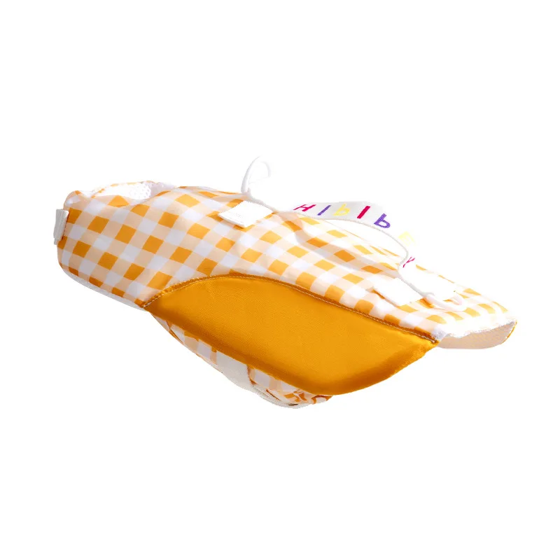 Fast Shipping Wholesale Manufacturer Waterproof Adjustable Swimming Pool Dog Life Jacket Yellow Luxury Pet Saving Jacket