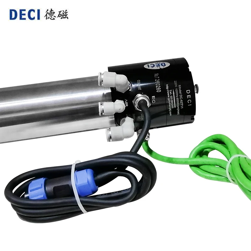 
DECI high precision atc water cooled 60000rpm 200V 1.8KW machine tool milling spindle motor 