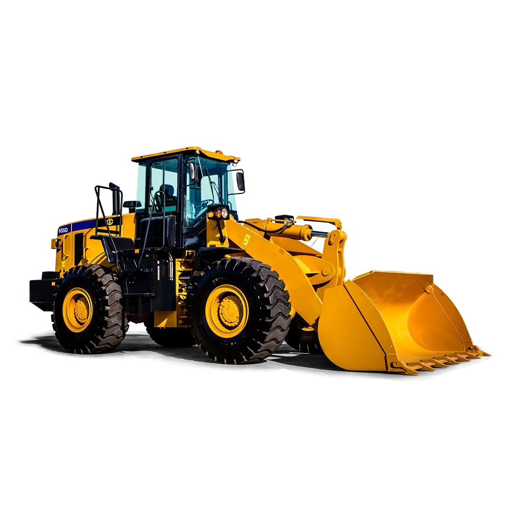 SENM676D SEM New 7 ton large wheel loader 676D wheel loader 23 ton operating weight with Euro 2 Weichai 270HP diesel engine