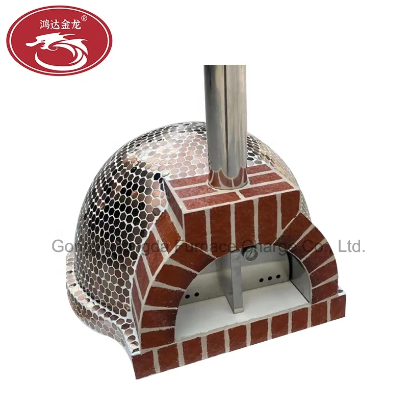 Home Outdoor Pizza Brick Oven Wood Commercial Baking The Best Wood Fired Pizza Stove Build-in Ovens for Sale