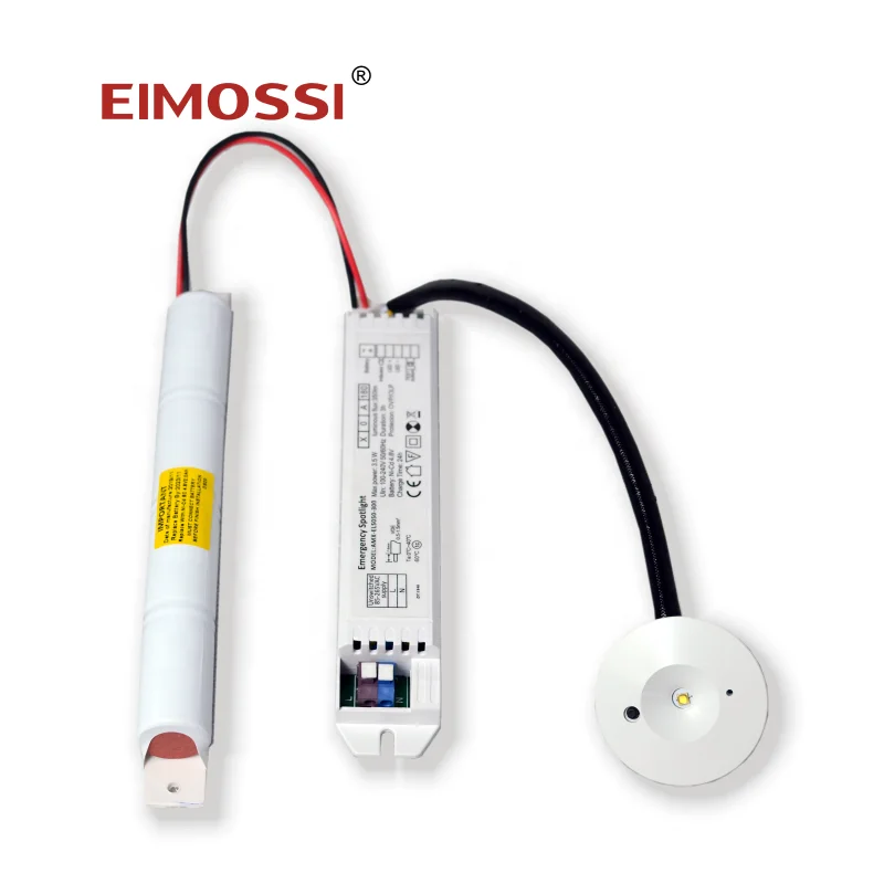 High lumen 3 Hours backup 3535 emergency led spotlights for office