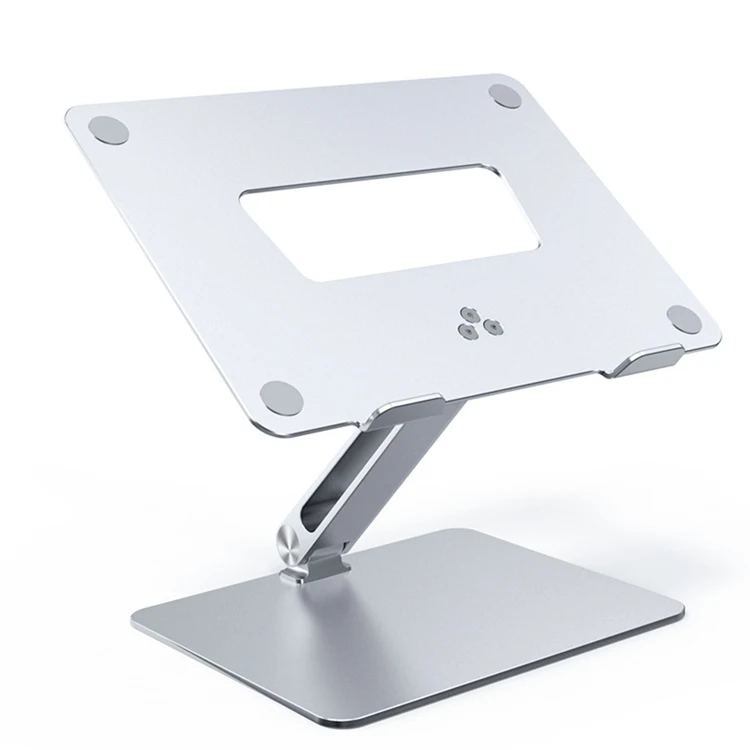soporte para laptop Aluminum Laptop Computer Stands Ergonomic Foldable Portable Desktop PC Laptop Stand  Adjustable for Macbook