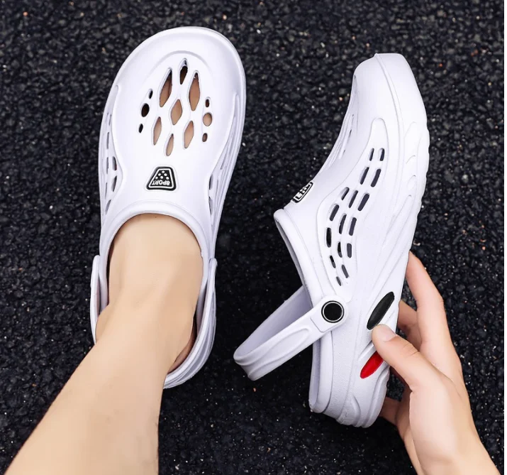 Новый дизайн 2021 года, оптовая продажа, индивидуальная нескользящая обувь для сада eva, мужские сабо