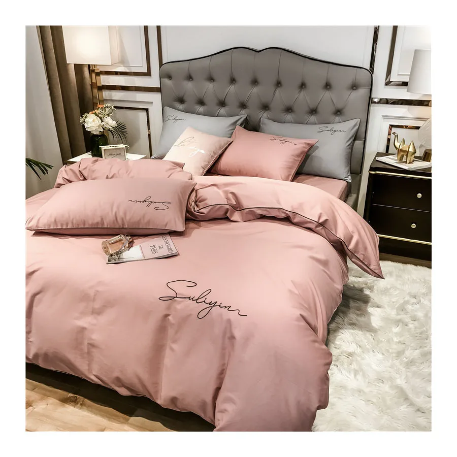 20240618 free samples on factory price for custom fluffy bedding set pillow case cushion cover cotton duvet