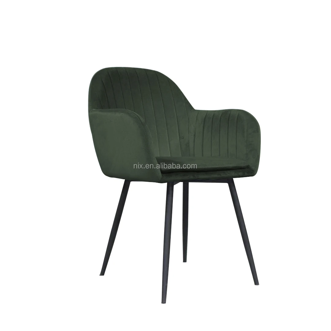 Free Sample Furniture luxury restaurant Velvet Dining Room Chairs Silla de terciopelo