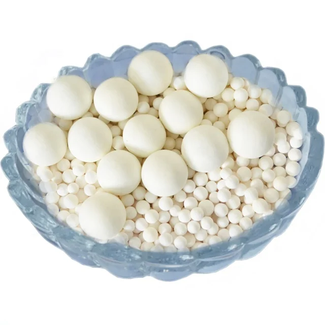 AL2O3 65% Inert Ceramic Ball For Catalyst Bed Support Media
